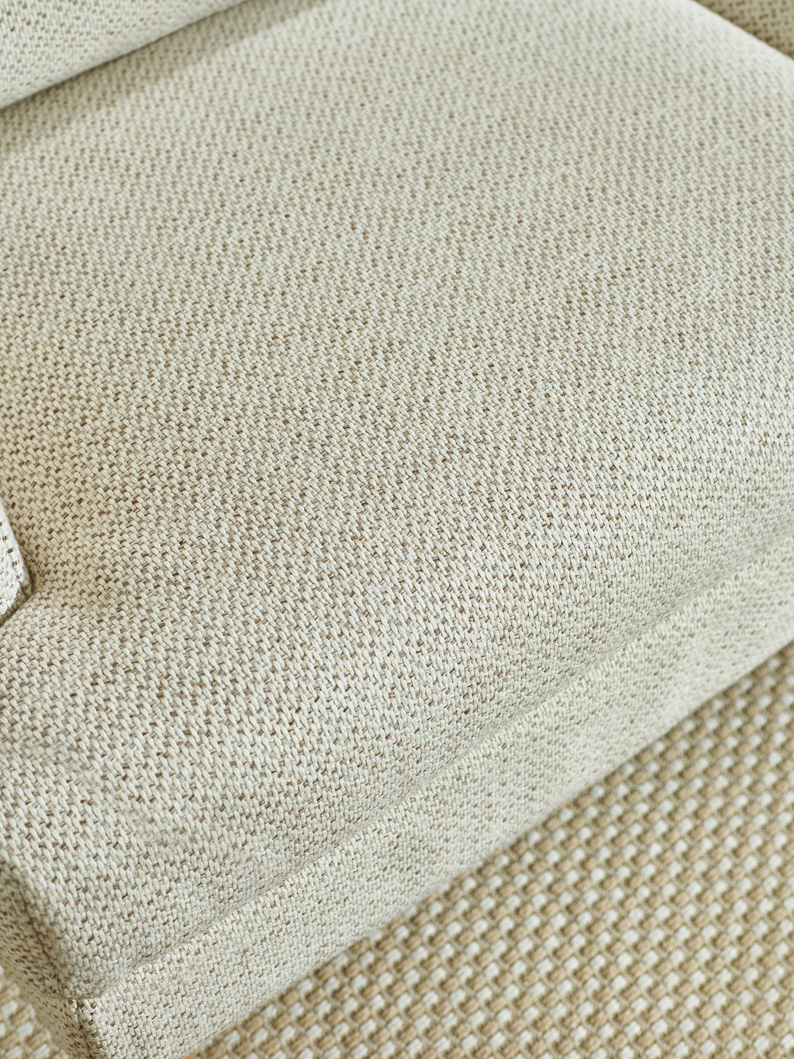 Camilla Beige Pearl Barley Sofa | 2 Seater